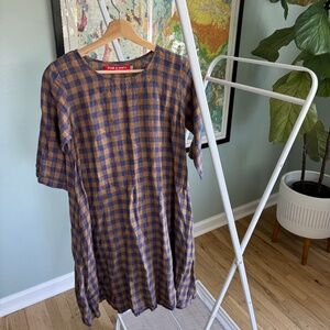 XS Pyne & Smith No. 29 Swingy Guernsey Dress